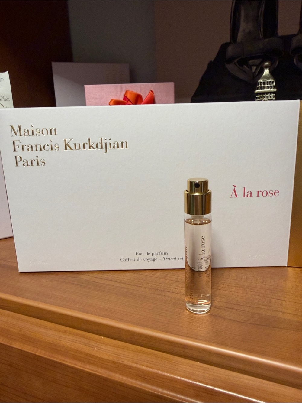Maison Francis Kurkdjian À la rose one unused TRAVEL bottle